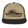 Flat Bill Snapback Trucker Cap Thumbnail