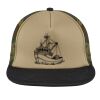 Flat Bill Snapback Trucker Cap Thumbnail