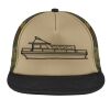 Flat Bill Snapback Trucker Cap Thumbnail