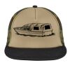 Flat Bill Snapback Trucker Cap Thumbnail