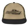 Flat Bill Snapback Trucker Cap Thumbnail