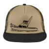 Flat Bill Snapback Trucker Cap Thumbnail