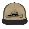 Flat Bill Snapback Trucker Cap Thumbnail