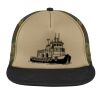 Flat Bill Snapback Trucker Cap Thumbnail