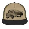 Flat Bill Snapback Trucker Cap Thumbnail