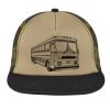 Flat Bill Snapback Trucker Cap Thumbnail