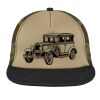 Flat Bill Snapback Trucker Cap Thumbnail