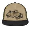 Flat Bill Snapback Trucker Cap Thumbnail