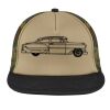 Flat Bill Snapback Trucker Cap Thumbnail