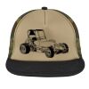 Flat Bill Snapback Trucker Cap Thumbnail