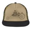 Flat Bill Snapback Trucker Cap Thumbnail