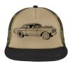 Flat Bill Snapback Trucker Cap Thumbnail