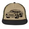 Flat Bill Snapback Trucker Cap Thumbnail