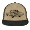 Flat Bill Snapback Trucker Cap Thumbnail