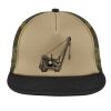 Flat Bill Snapback Trucker Cap Thumbnail