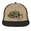 Flat Bill Snapback Trucker Cap Thumbnail