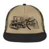 Flat Bill Snapback Trucker Cap Thumbnail