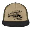 Flat Bill Snapback Trucker Cap Thumbnail