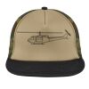 Flat Bill Snapback Trucker Cap Thumbnail
