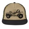 Flat Bill Snapback Trucker Cap Thumbnail