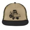 Flat Bill Snapback Trucker Cap Thumbnail