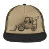 Flat Bill Snapback Trucker Cap Thumbnail