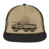 Flat Bill Snapback Trucker Cap Thumbnail