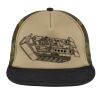 Flat Bill Snapback Trucker Cap Thumbnail