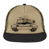 Flat Bill Snapback Trucker Cap Thumbnail
