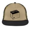 Flat Bill Snapback Trucker Cap Thumbnail