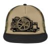 Flat Bill Snapback Trucker Cap Thumbnail