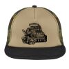 Flat Bill Snapback Trucker Cap Thumbnail