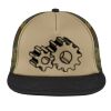 Flat Bill Snapback Trucker Cap Thumbnail