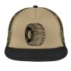 Flat Bill Snapback Trucker Cap Thumbnail