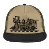 Flat Bill Snapback Trucker Cap Thumbnail