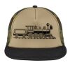 Flat Bill Snapback Trucker Cap Thumbnail