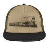 Flat Bill Snapback Trucker Cap Thumbnail