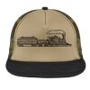 Flat Bill Snapback Trucker Cap Thumbnail