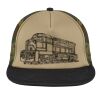 Flat Bill Snapback Trucker Cap Thumbnail