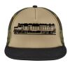 Flat Bill Snapback Trucker Cap Thumbnail