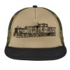 Flat Bill Snapback Trucker Cap Thumbnail