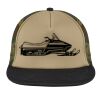 Flat Bill Snapback Trucker Cap Thumbnail