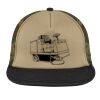 Flat Bill Snapback Trucker Cap Thumbnail