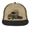 Flat Bill Snapback Trucker Cap Thumbnail