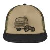 Flat Bill Snapback Trucker Cap Thumbnail
