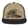 Flat Bill Snapback Trucker Cap Thumbnail