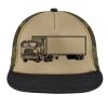Flat Bill Snapback Trucker Cap Thumbnail
