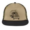 Flat Bill Snapback Trucker Cap Thumbnail
