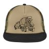 Flat Bill Snapback Trucker Cap Thumbnail