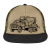 Flat Bill Snapback Trucker Cap Thumbnail
